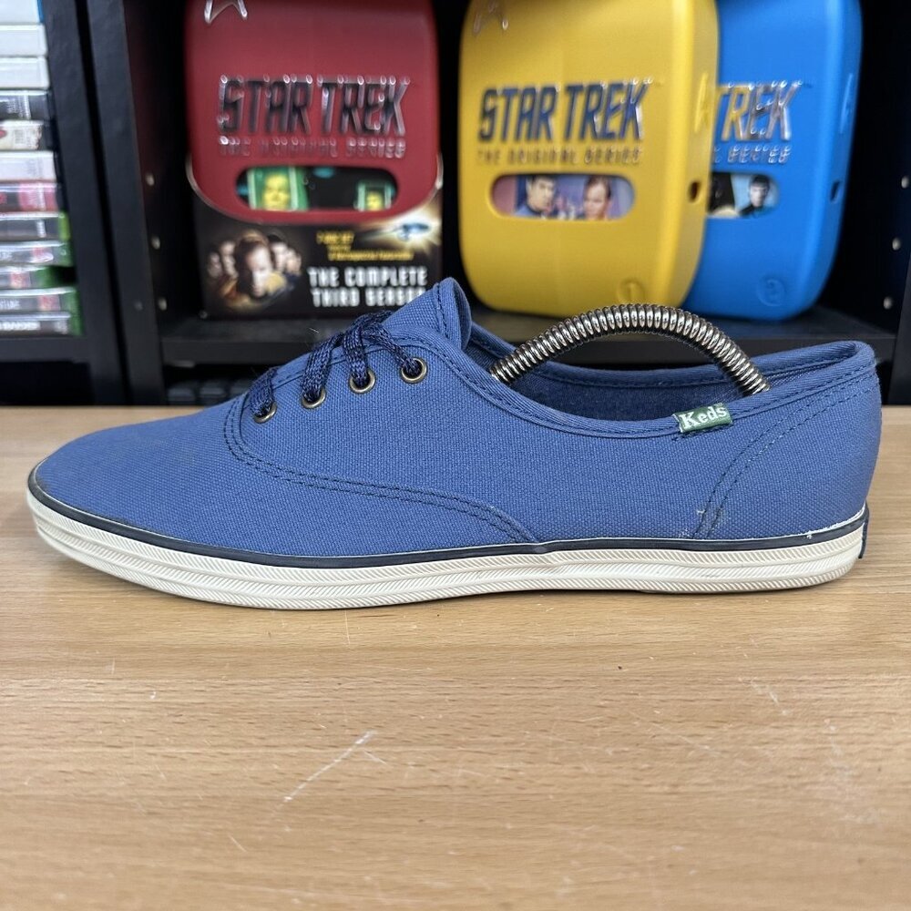Keds Women's Size 8.5 Blue Original Sneakers Tennis Shoes WF45014M